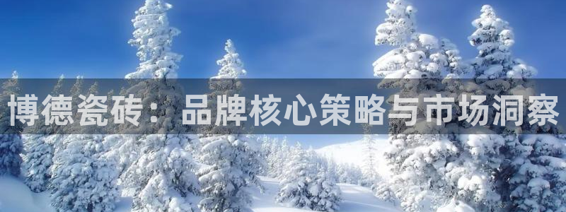 万事达娱乐股东：博德瓷砖：品牌核心策略与市场洞察